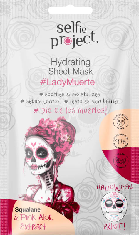 Selfie Project Tuchmaske Hydrating #LadyMuerte