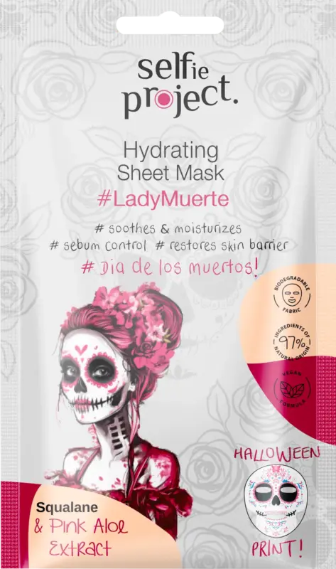 Selfie Project Tuchmaske Hydrating #LadyMuerte