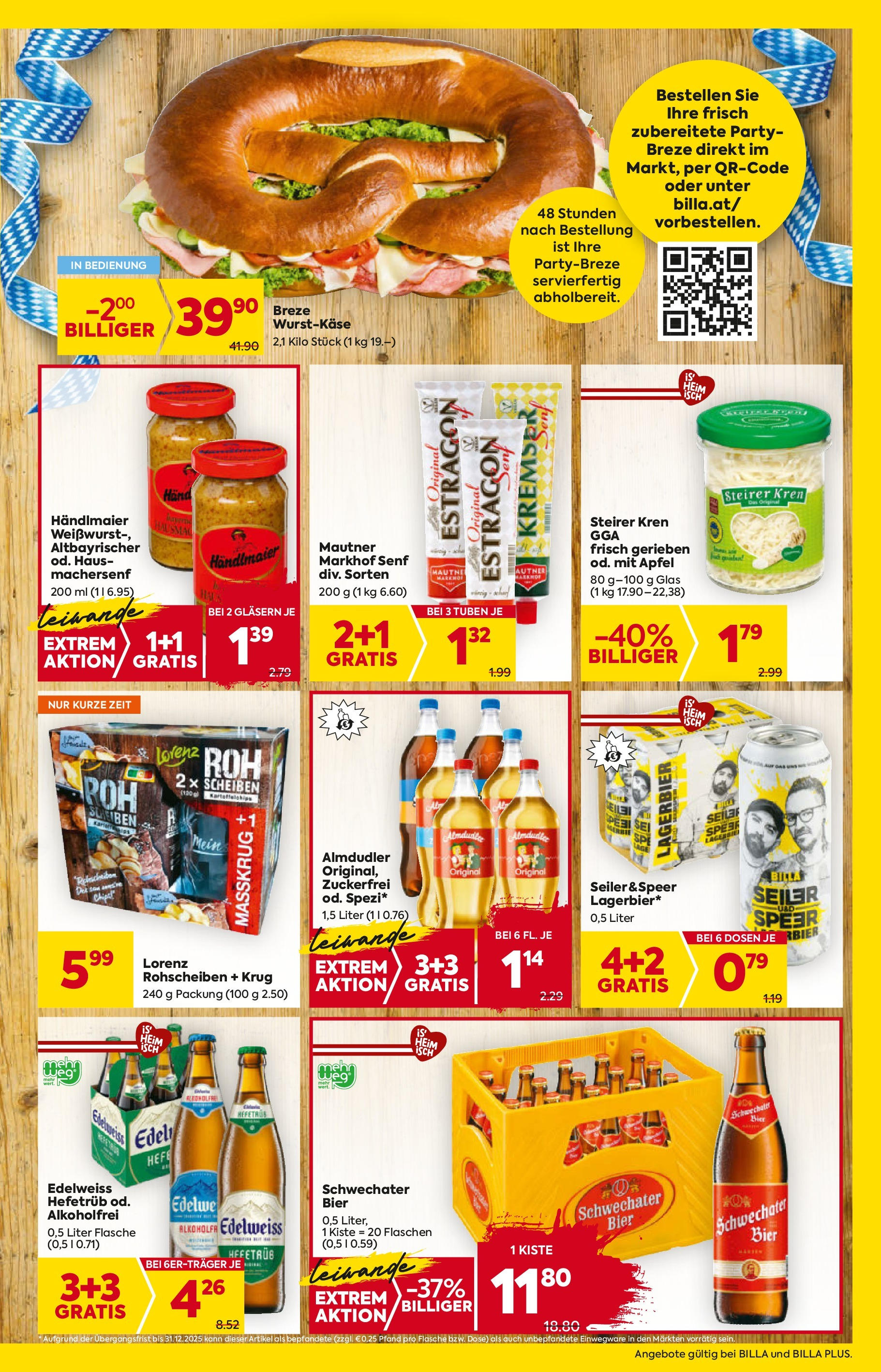 Billa - BILLA: Flugblatt gültig bei BILLA & BILLA PLUS ab 17.09.2025 - Angebote, Prospekt | Seite: 7