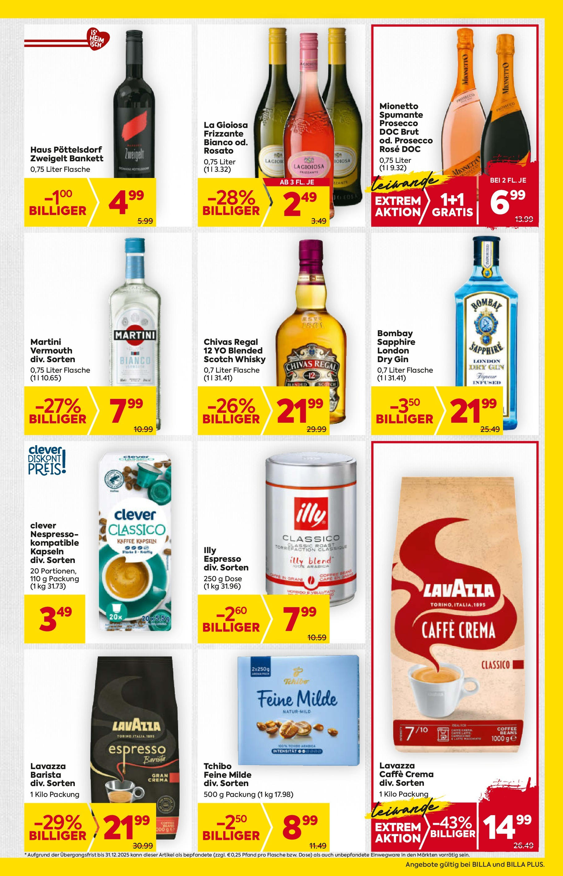 Billa - BILLA: Flugblatt gültig bei BILLA & BILLA PLUS ab 17.09.2025 - Angebote, Prospekt | Seite: 17