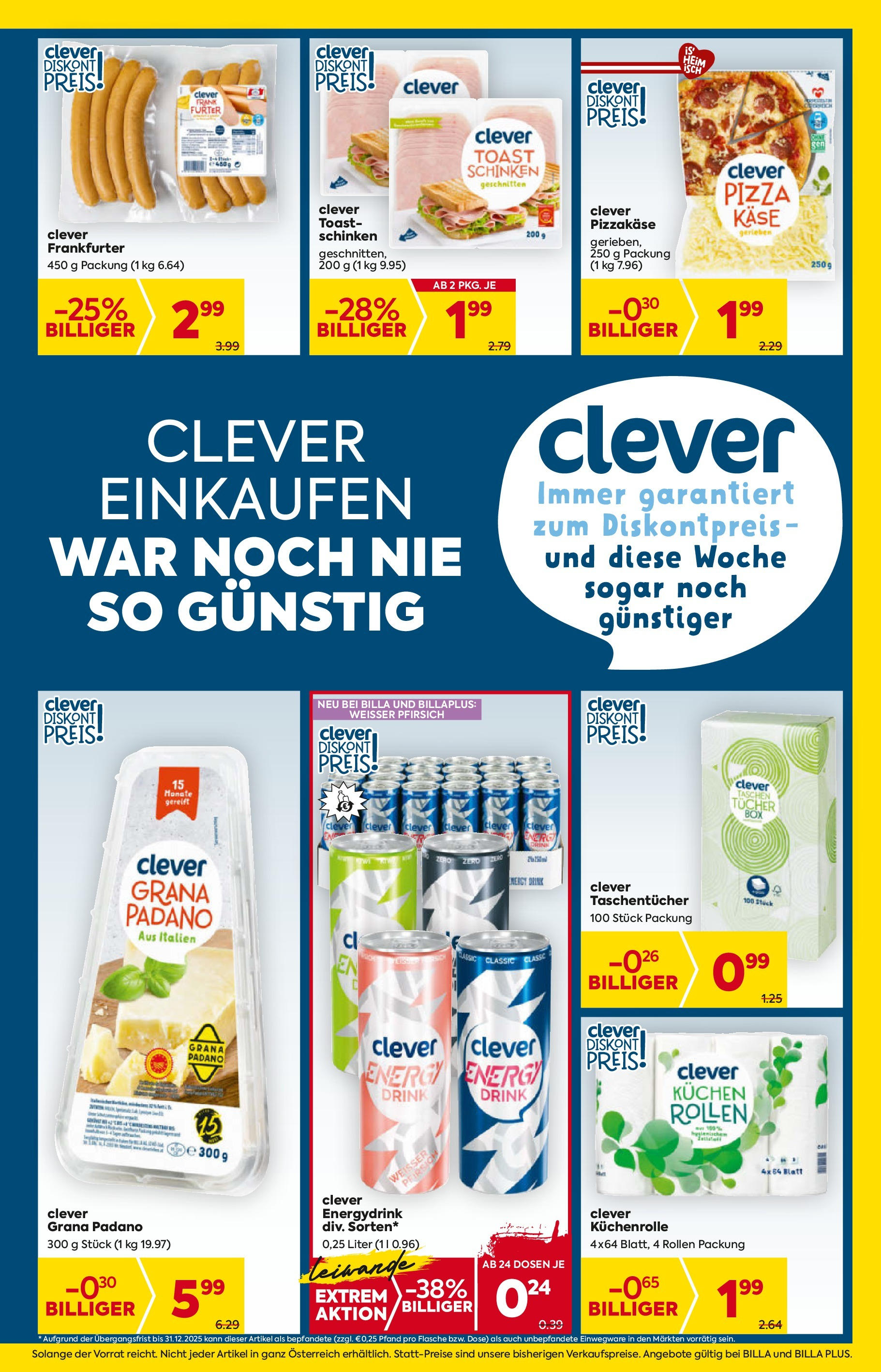 Billa - BILLA: Flugblatt gültig bei BILLA & BILLA PLUS ab 17.09.2025 - Angebote, Prospekt | Seite: 19