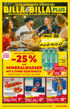 Billa - BILLA: Flugblatt gültig bei BILLA & BILLA PLUS ab 17.09.2025 gültig