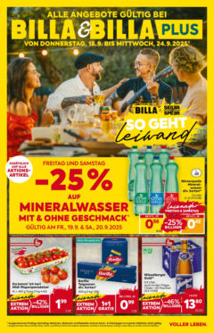 Billa - BILLA: Flugblatt gültig bei BILLA & BILLA PLUS ab 17.09.2025 gültig