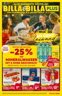 Billa - BILLA: Flugblatt gültig bei BILLA & BILLA PLUS ab 17.09.2025 gültig