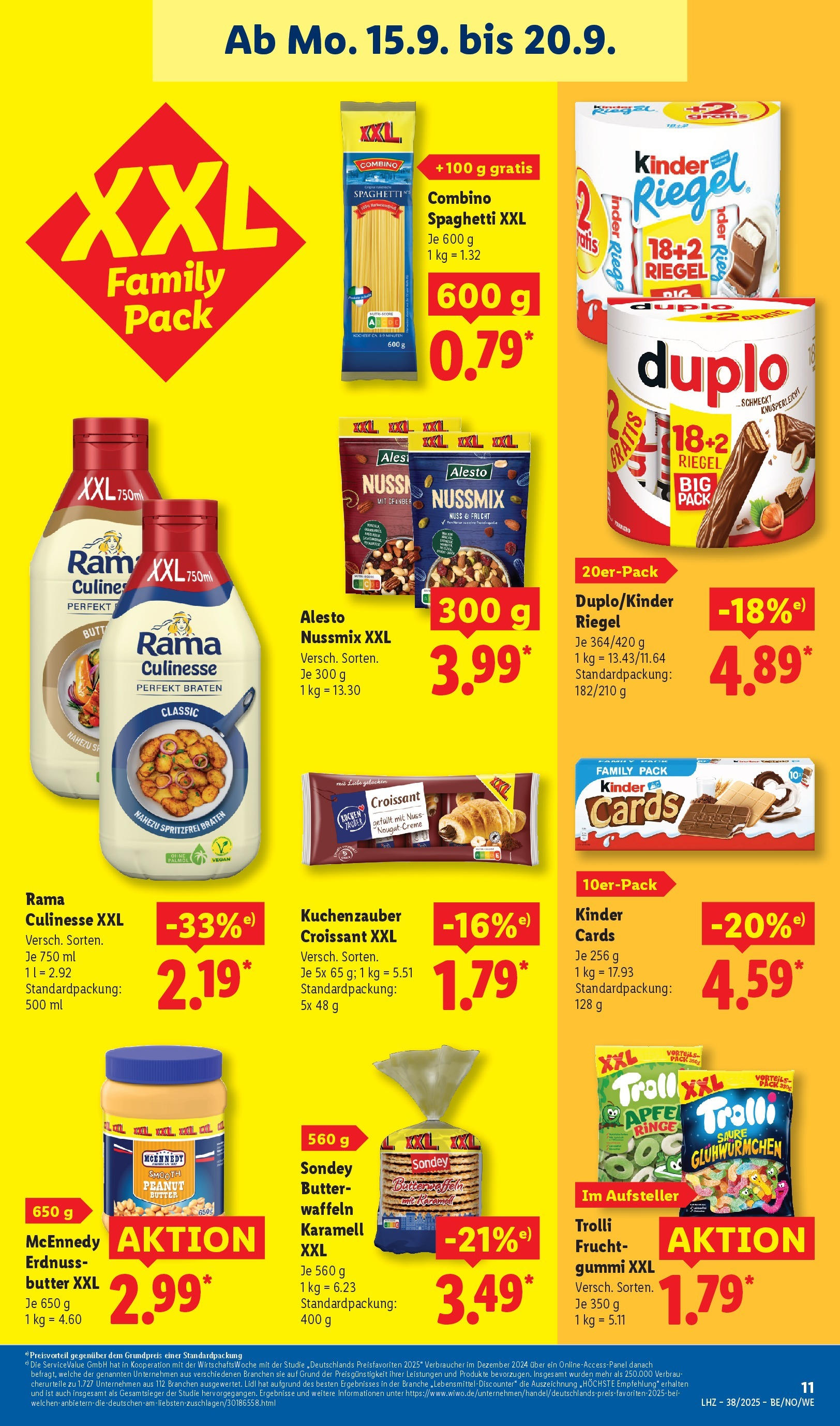 Lidl: Wochenangebote von 14. September bis 20. September 2025 - Prospekt seite 3