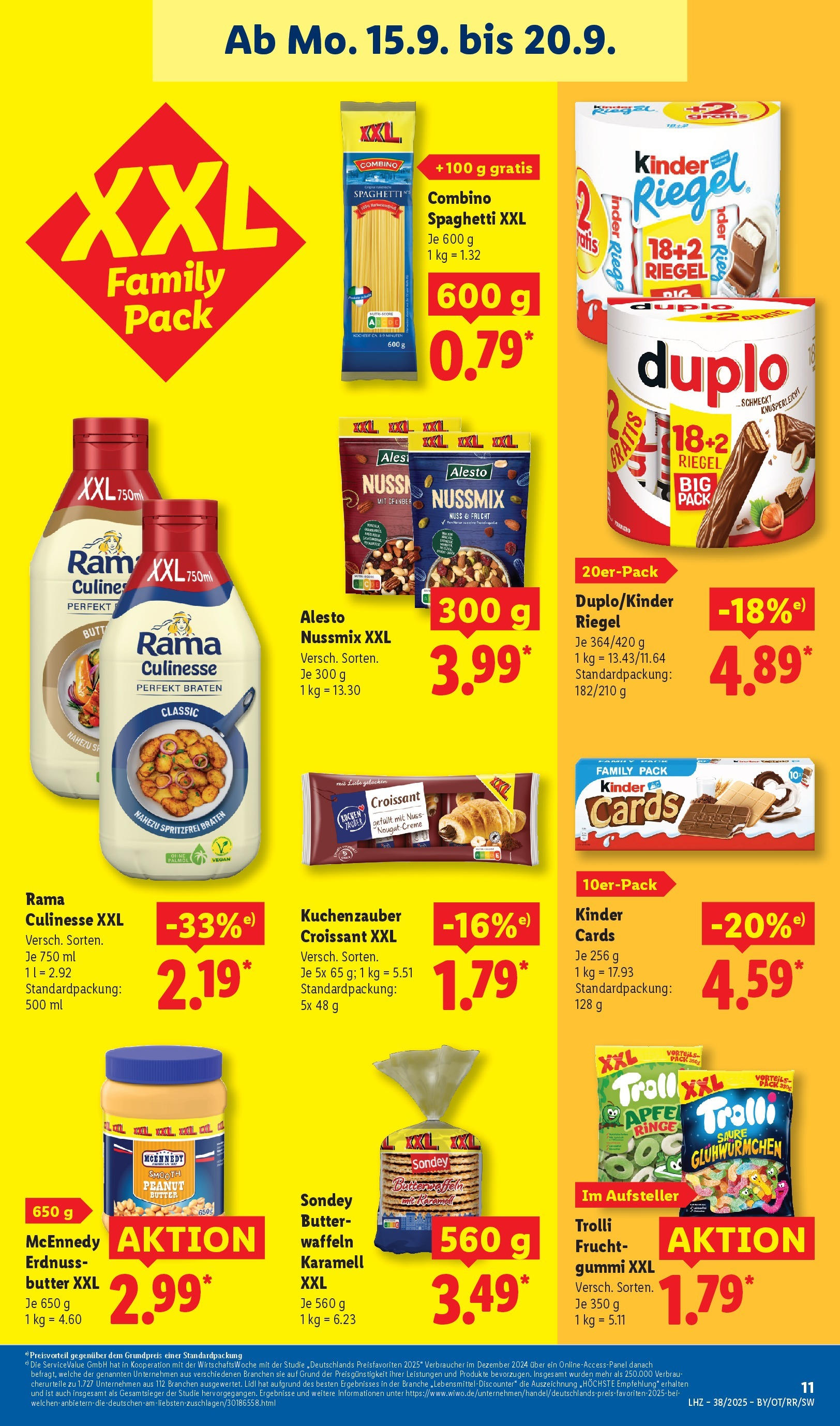 Lidl: Wochenangebote von 14. September bis 20. September 2025 - Prospekt seite 3