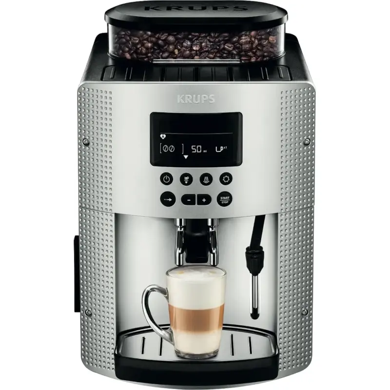 Expresso Broyeur Krups Essential Gris Argent EA815E70