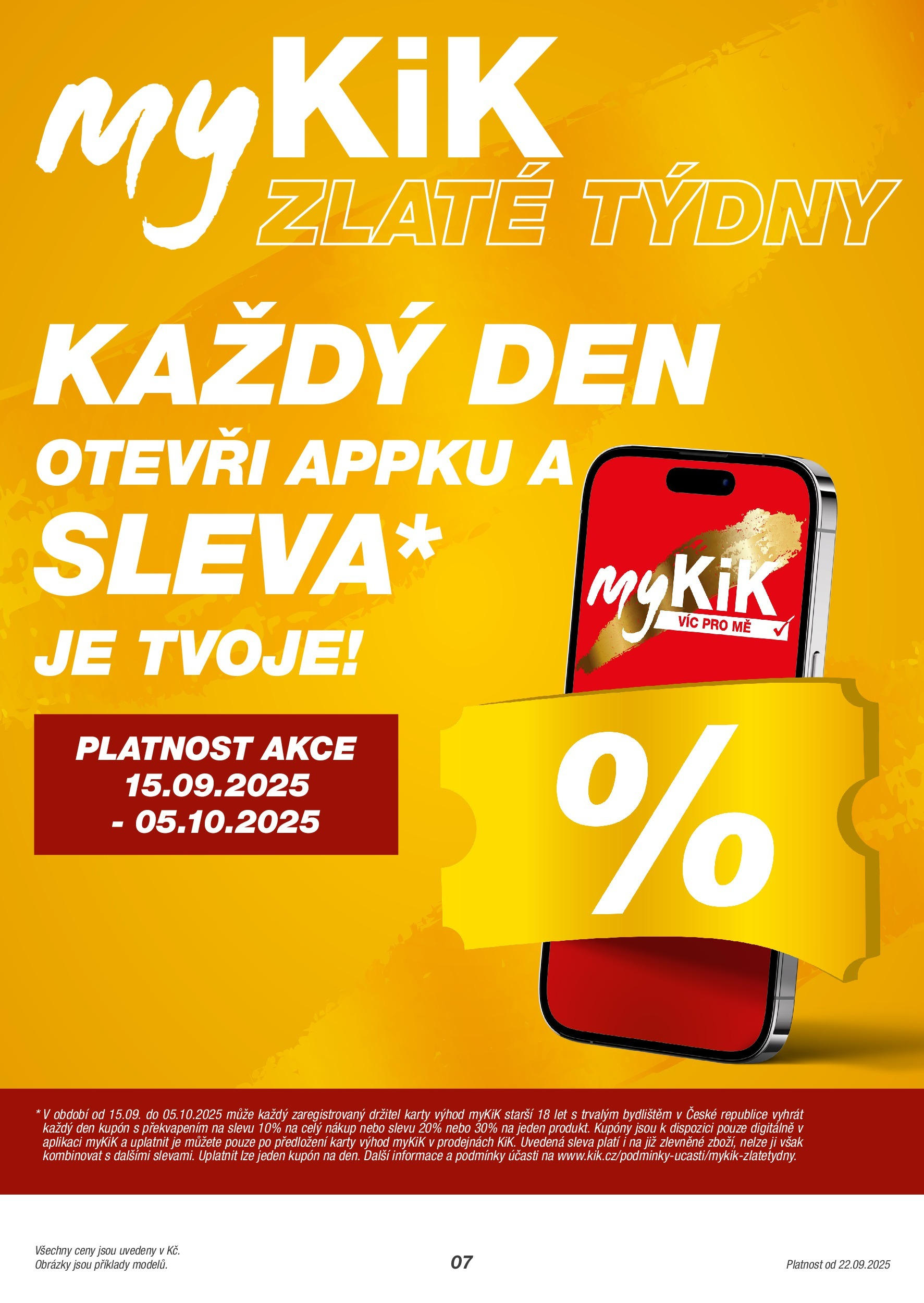 KIK leták 21.09.2025 - Leták příští týden | Strana: 7 | Produkty: Karty
