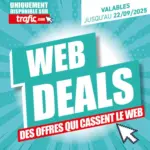 Trafic Offres web exclusives à prix cassés - au 22.09.2025