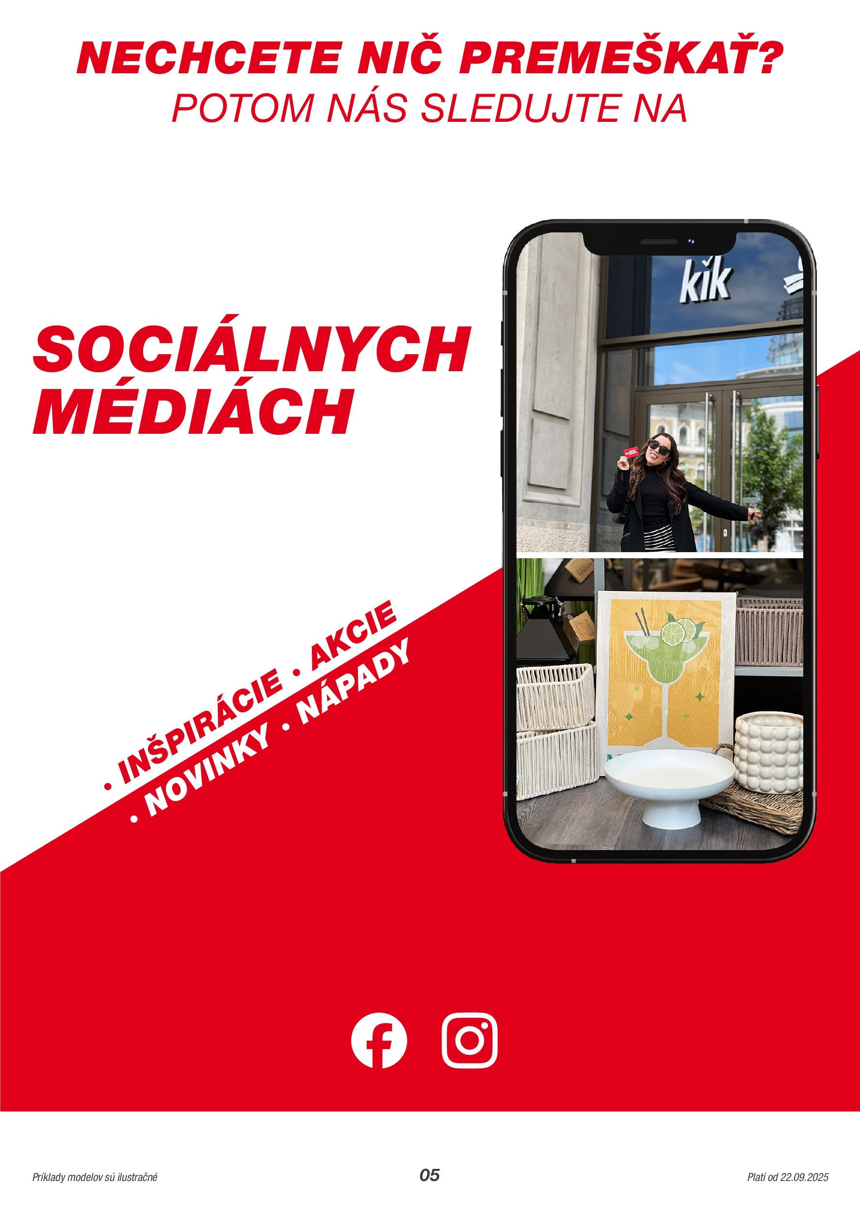 Kik - KiK leták platný do 28.09.2025 od 21.09.2025 → Aktuálny textil výpredaj online | Strana: 5 Kik - KiK leták platný do 28.09.2025 od 21.09.2025 → Aktuálny textil výpredaj online | Strana: 5