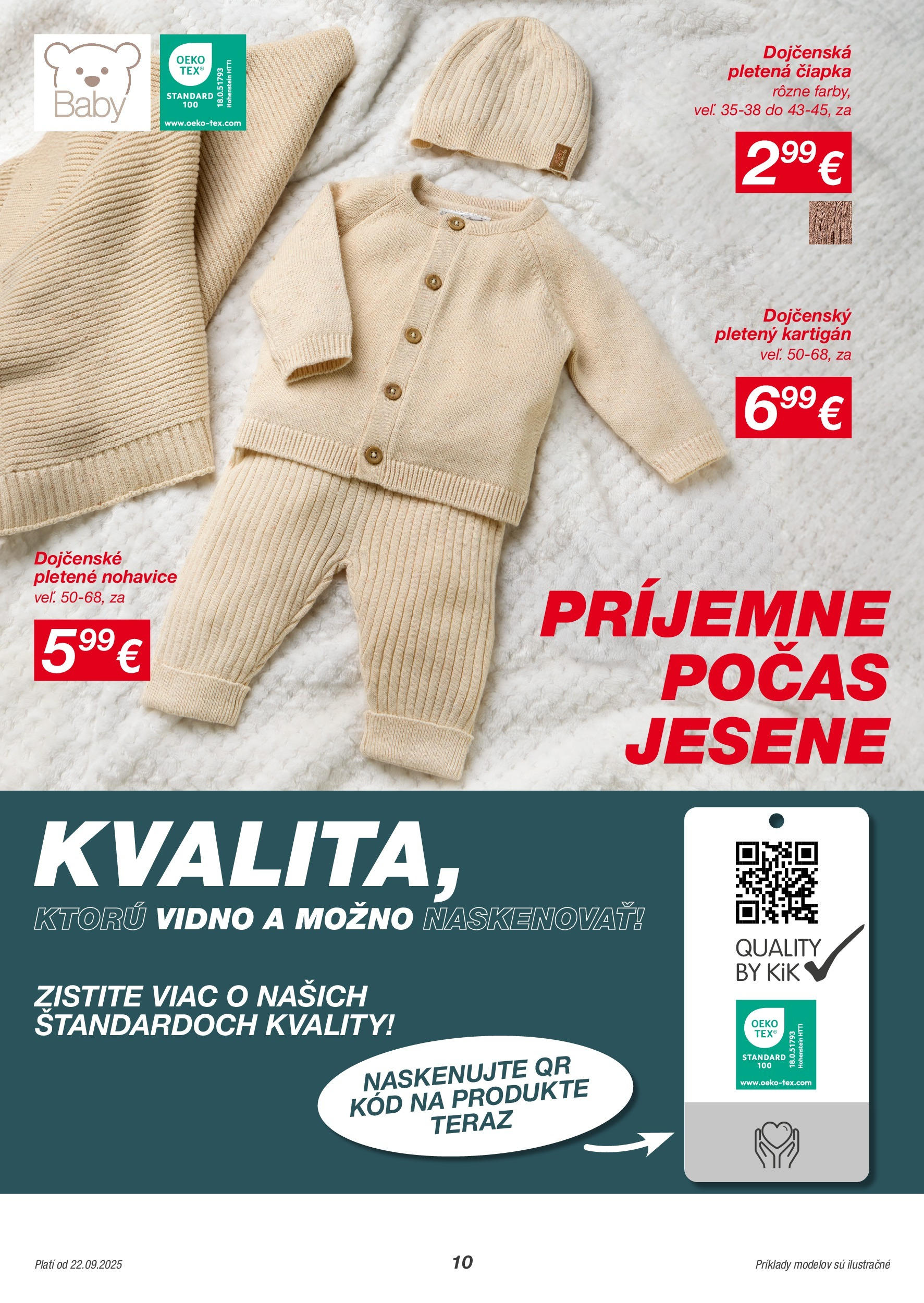 Kik - KiK leták platný do 28.09.2025 od 21.09.2025 → Aktuálny textil výpredaj online | Strana: 10 | Produkty: Nohavice, Čiapka Kik - KiK leták platný do 28.09.2025 od 21.09.2025 → Aktuálny textil výpredaj online | Strana: 10 | Produkty: Nohavice, Čiapka