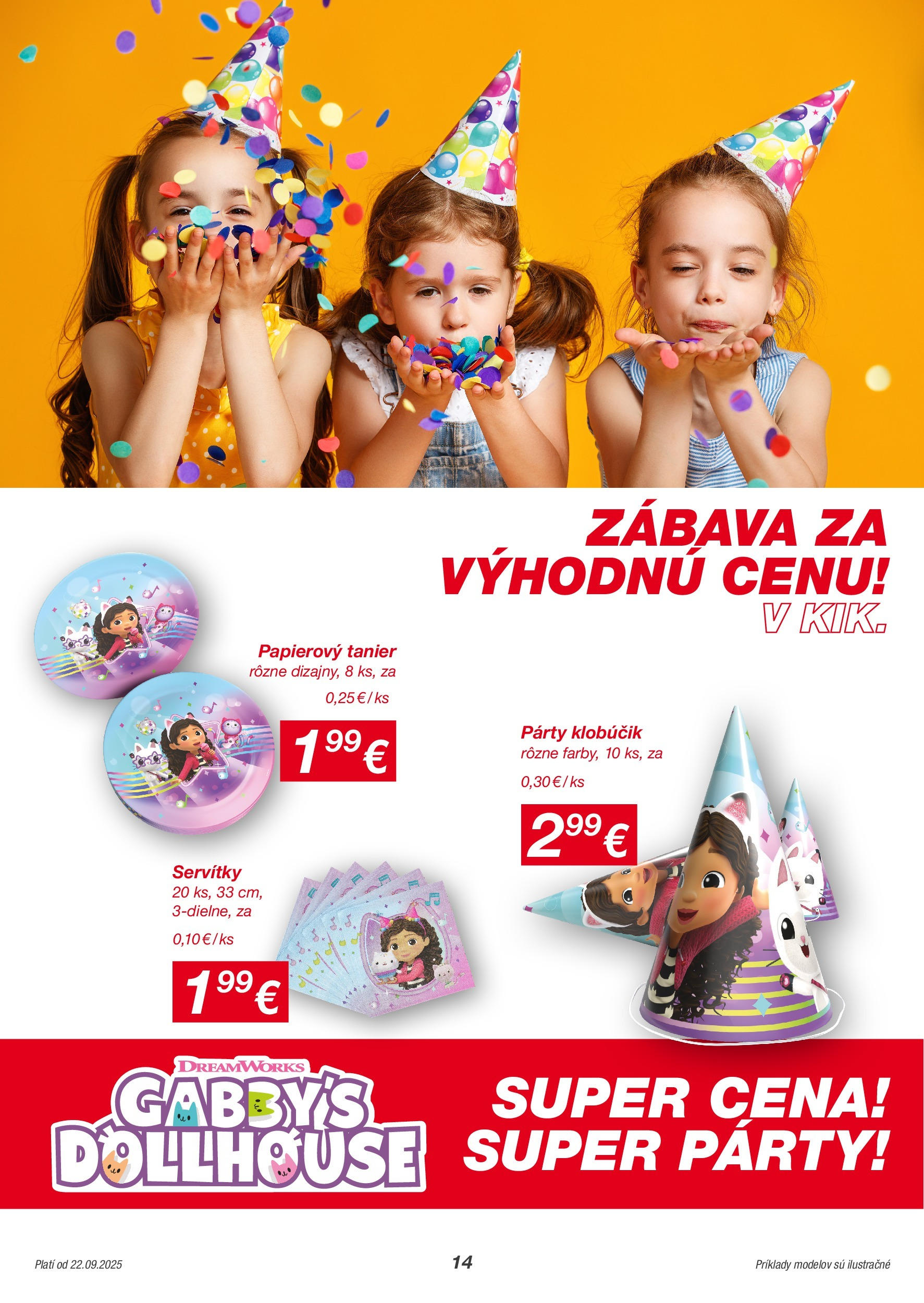 Kik - KiK leták platný do 28.09.2025 od 21.09.2025 → Aktuálny textil výpredaj online | Strana: 14 Kik - KiK leták platný do 28.09.2025 od 21.09.2025 → Aktuálny textil výpredaj online | Strana: 14