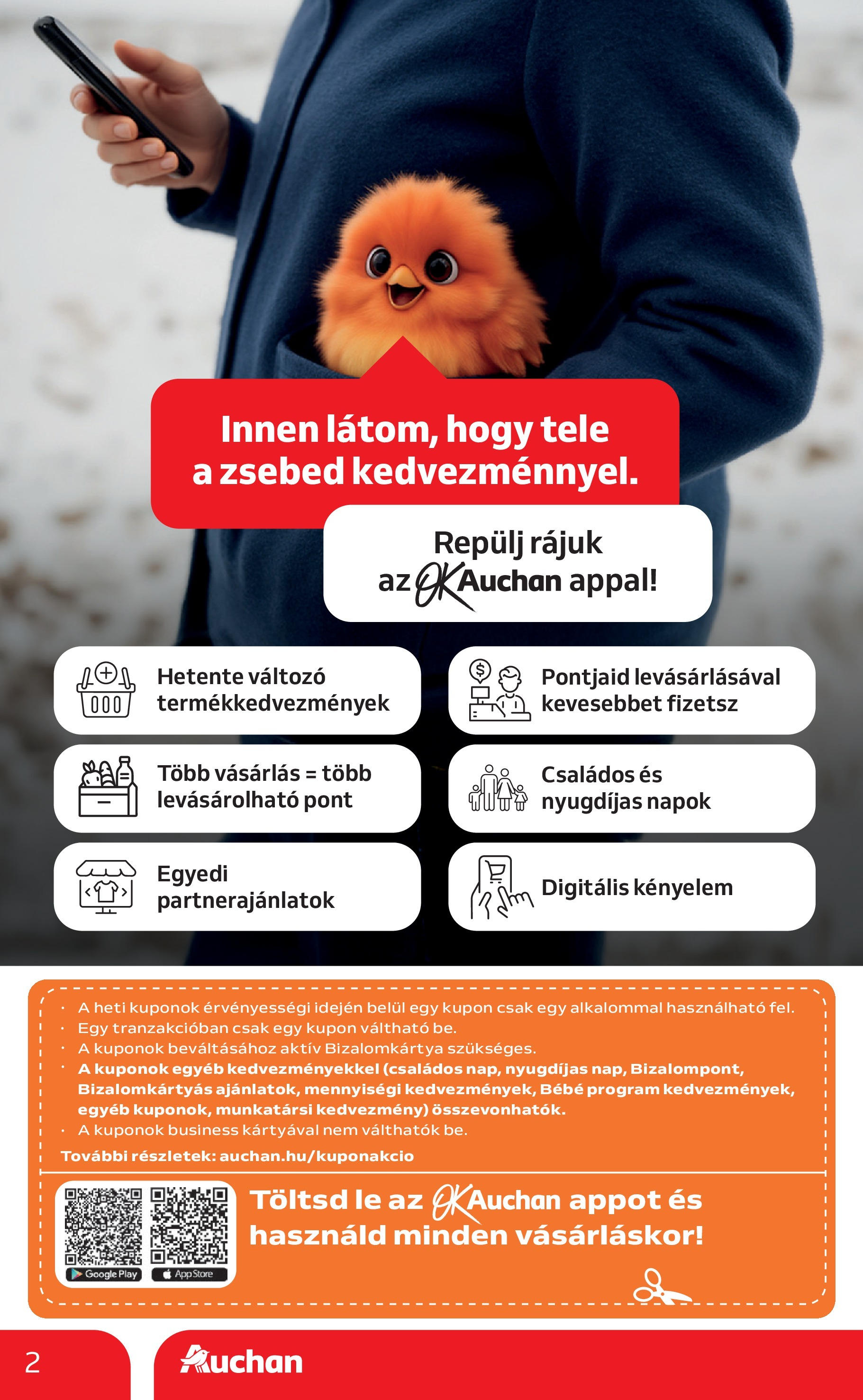 Auchan - Auchan újság érvényessége 09.24.-ig - 2025.09.18. -tól/töl > akció, lapozható szórólap 🛍️ | Oldal: 2