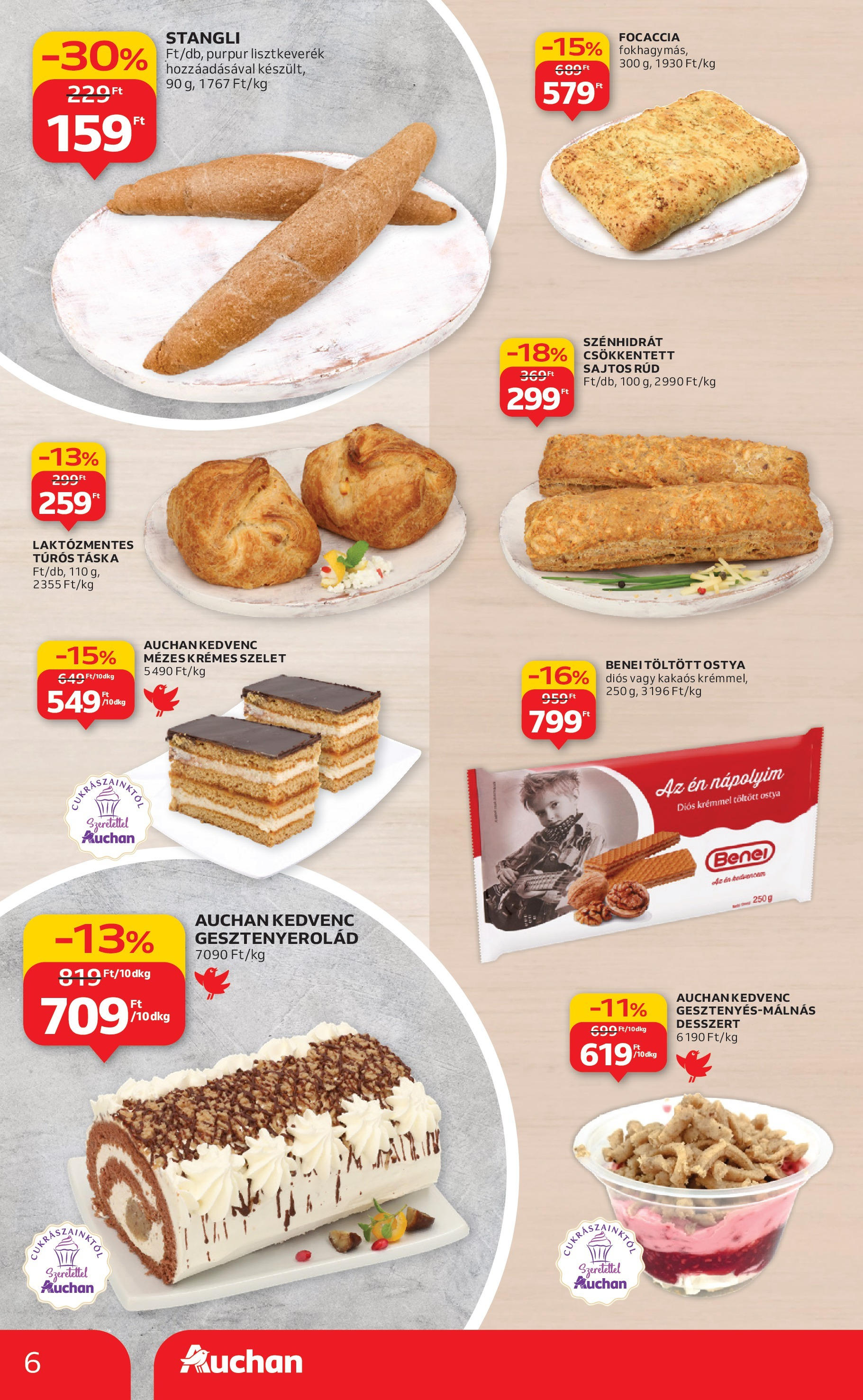 Auchan - Auchan újság érvényessége 09.24.-ig - 2025.09.18. -tól/töl > akció, lapozható szórólap 🛍️ | Oldal: 6