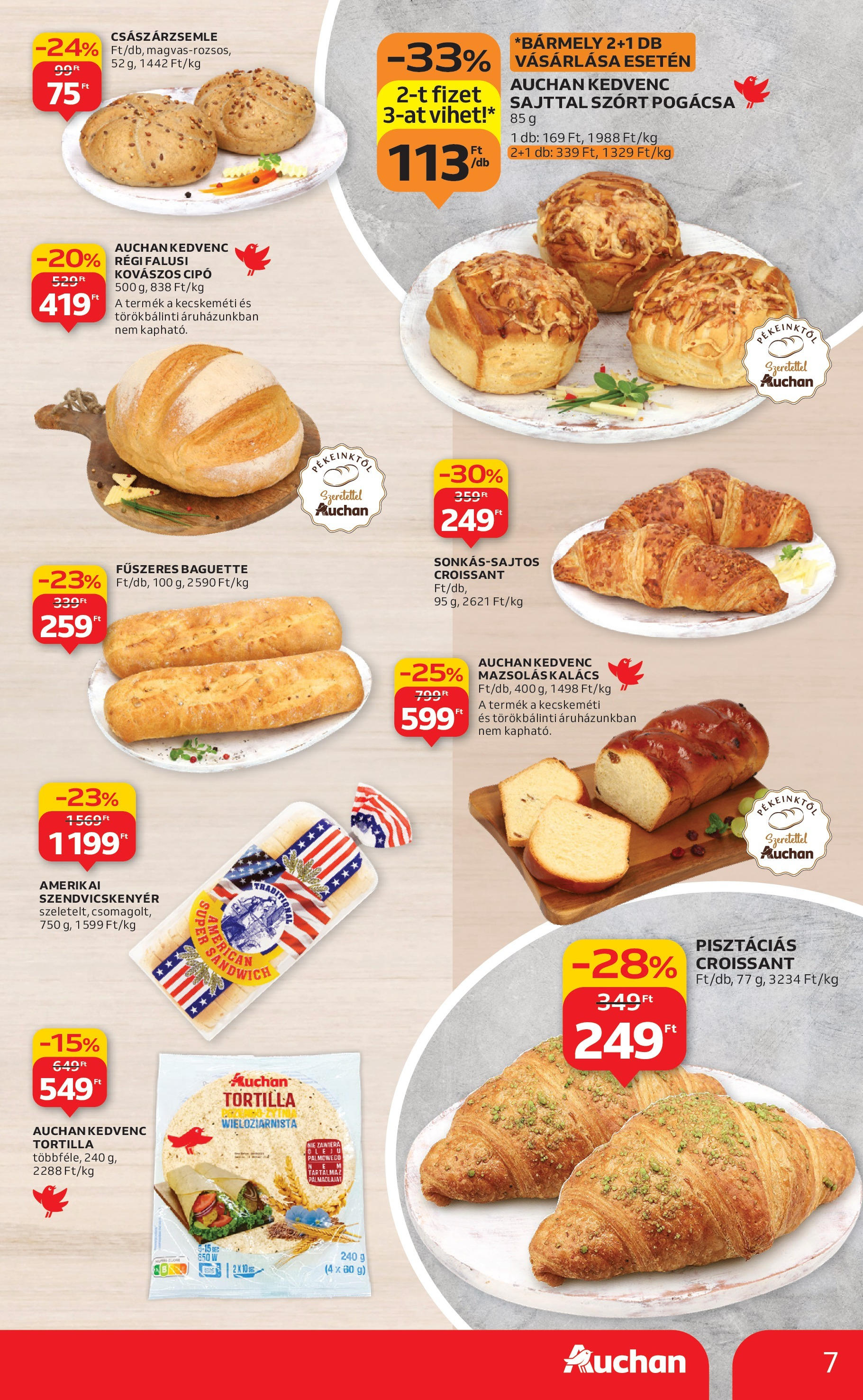 Auchan - Auchan újság érvényessége 09.24.-ig - 2025.09.18. -tól/töl > akció, lapozható szórólap 🛍️ | Oldal: 7