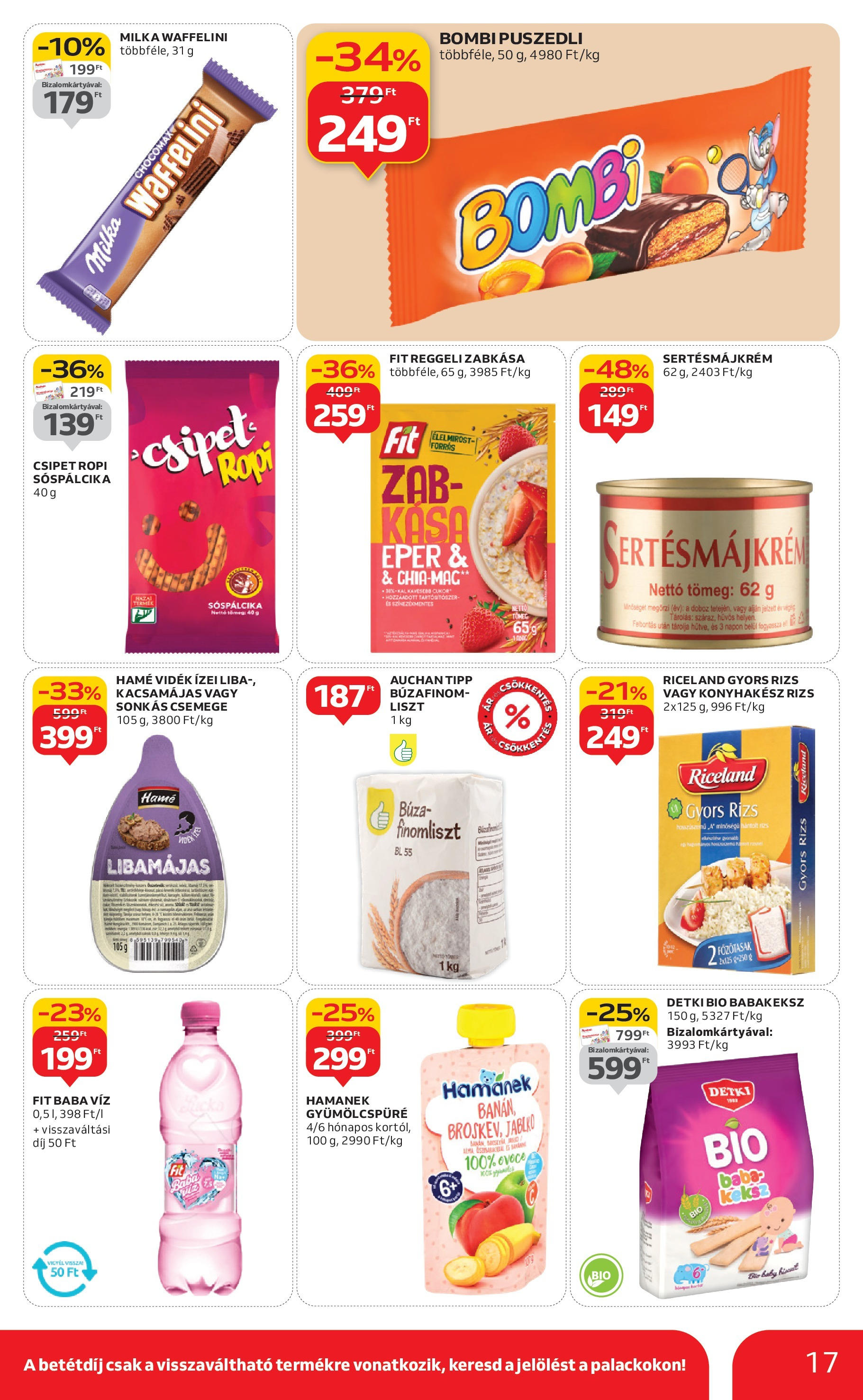 Auchan - Auchan újság érvényessége 09.24.-ig - 2025.09.18. -tól/töl > akció, lapozható szórólap 🛍️ | Oldal: 17