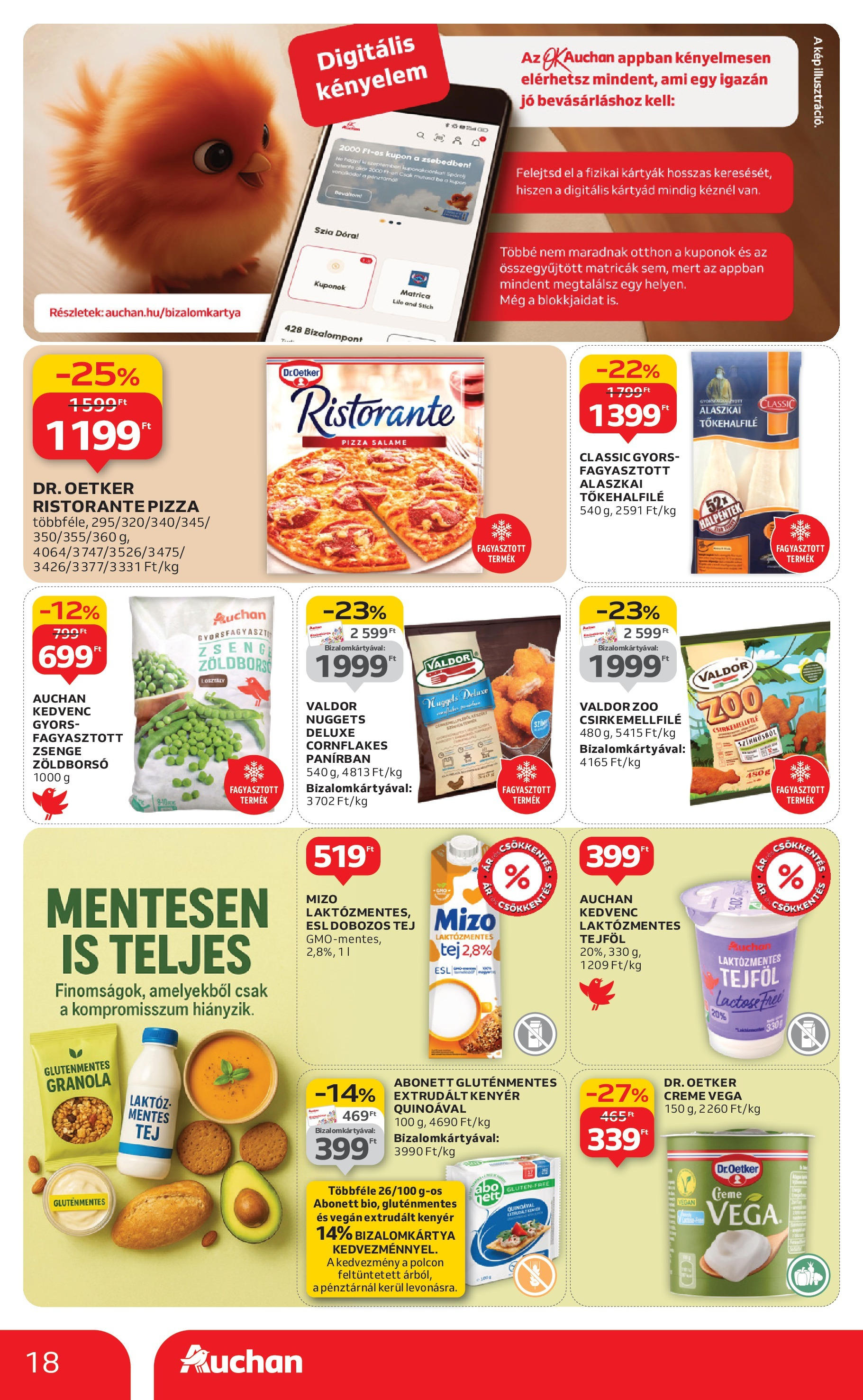 Auchan - Auchan újság érvényessége 09.24.-ig - 2025.09.18. -tól/töl > akció, lapozható szórólap 🛍️ | Oldal: 18