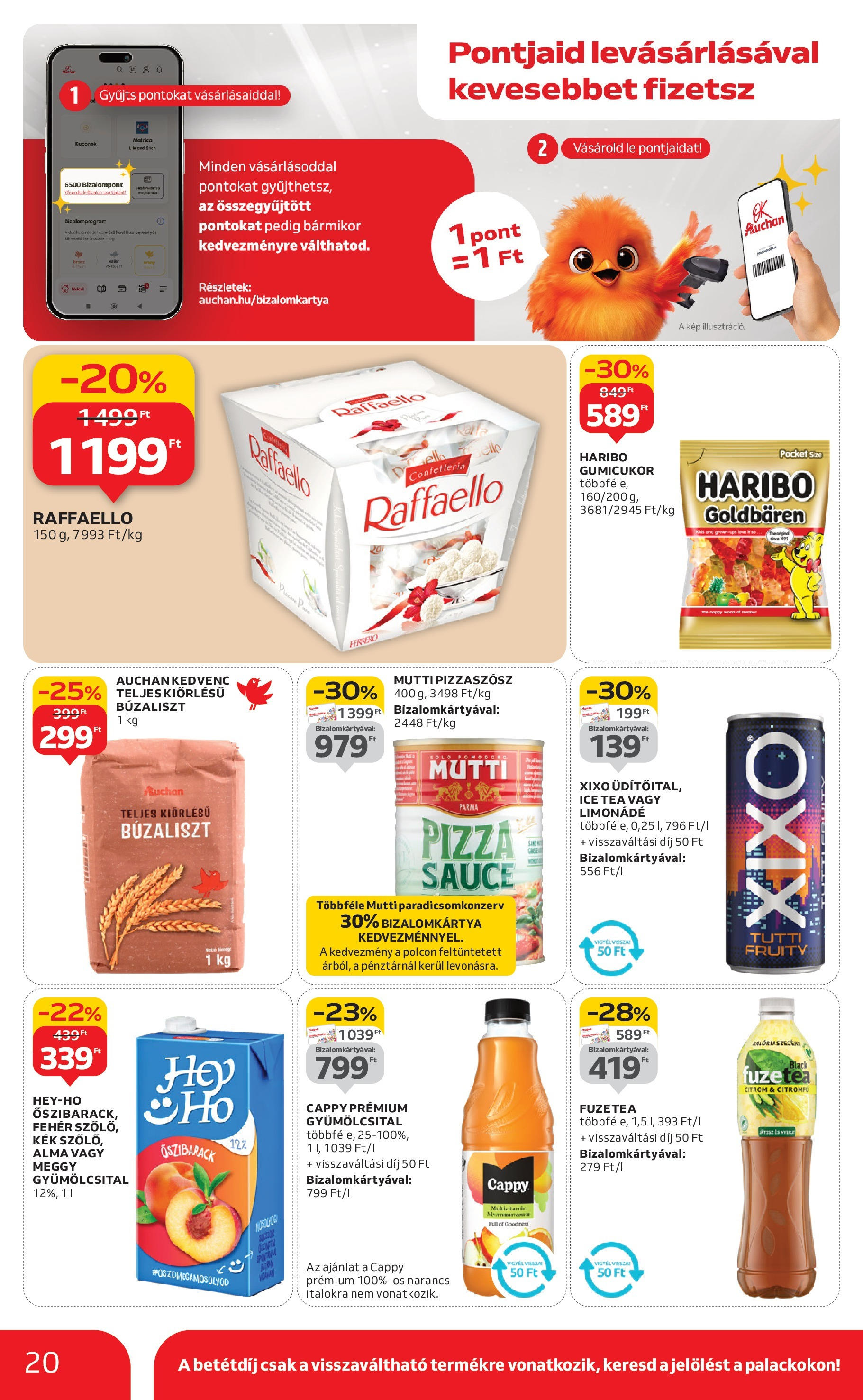 Auchan - Auchan újság érvényessége 09.24.-ig - 2025.09.18. -tól/töl > akció, lapozható szórólap 🛍️ | Oldal: 20