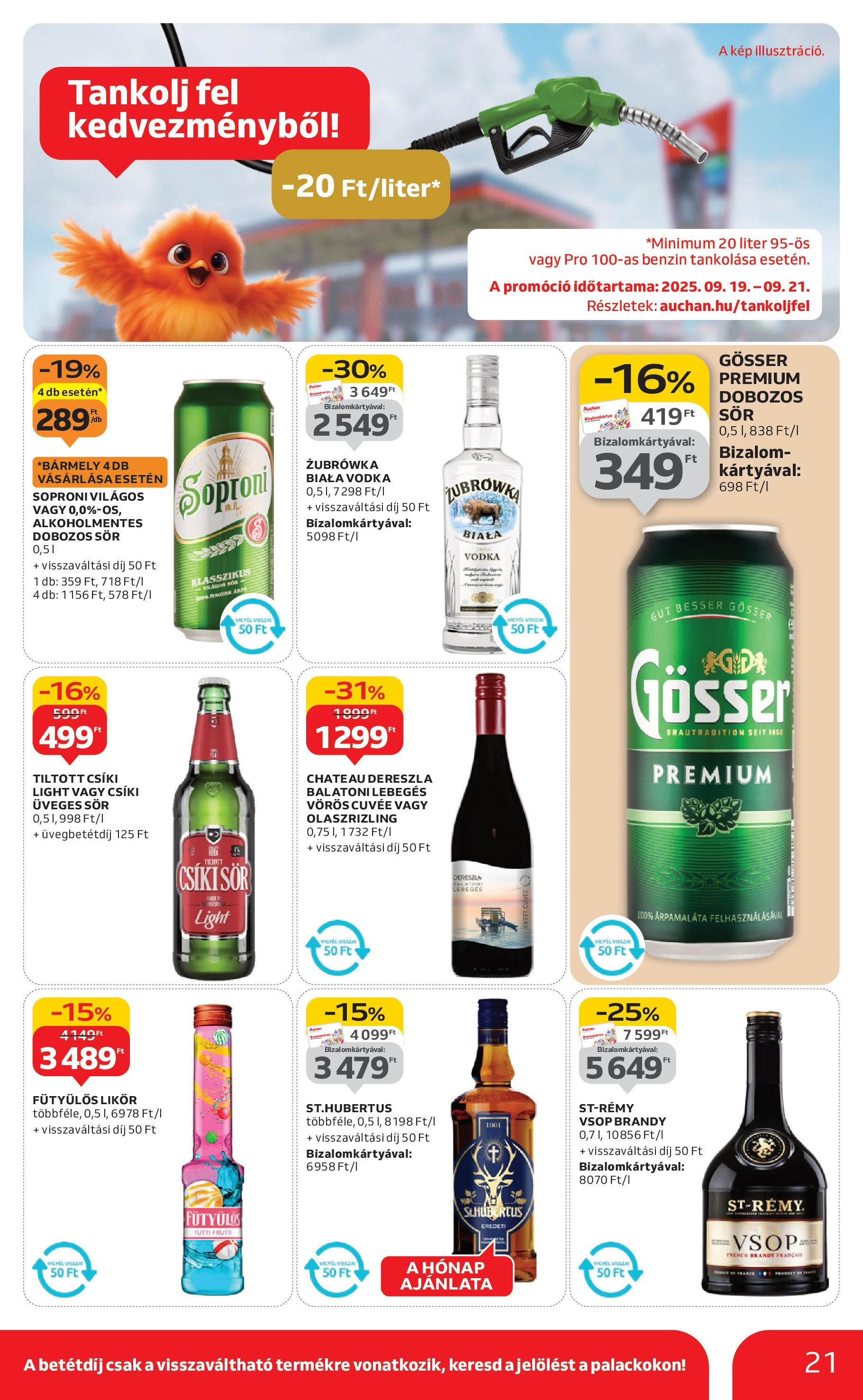 Auchan - Auchan újság érvényessége 09.24.-ig - 2025.09.18. -tól/töl > akció, lapozható szórólap 🛍️ | Oldal: 21