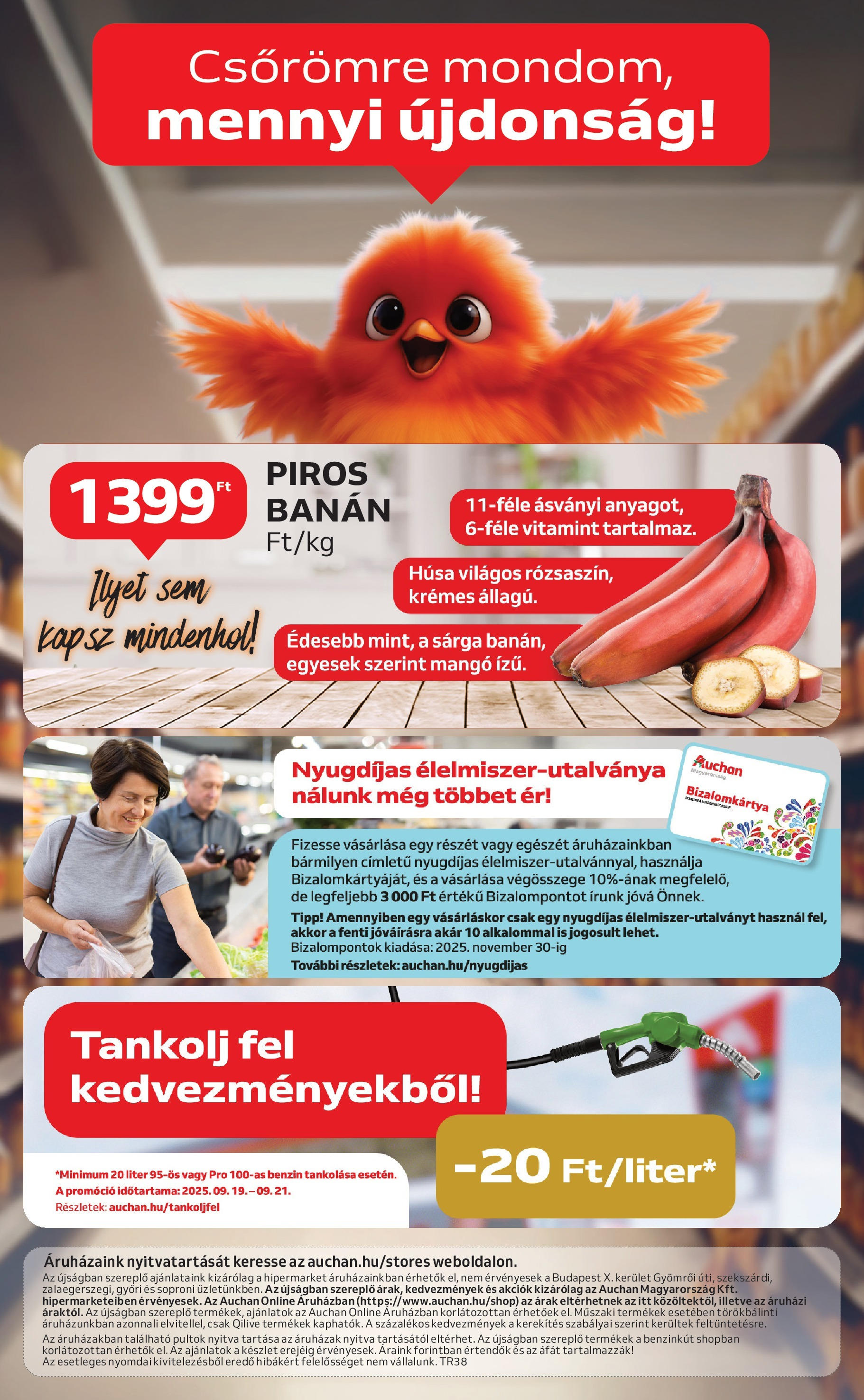 Auchan - Auchan újság érvényessége 09.24.-ig - 2025.09.18. -tól/töl > akció, lapozható szórólap 🛍️ | Oldal: 26
