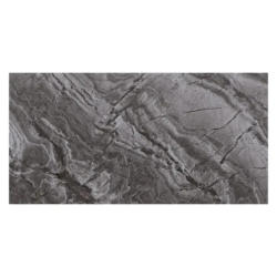Gresie exterior / interior portelanata Toronto Black, 60 x 120 cm, gri, semilucioasa, rectificata, aspect piatra