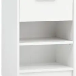 JYSK Noptieră JENSLEV 1 sertar alb
