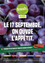 Le 17 septembre, on ouvre l’appétit.