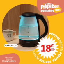 Et profitez également d'une sélection de produits à PRIX FOUS, du 17 au 21 uniquement !