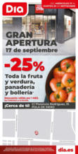 Gran apertura Dia del 17/09 al 23/09