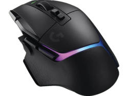 Logitech G G502 X Plus Lightspeed Kabellose Gaming Maus, Lightsync RGB, LightForce Hybrid-Switches, kompatibel mit PowerPLAY, Schwarz