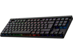 Logitech G G515 Lightspeed TKL Kabellose RGB Gaming Tastatur ohne Ziffernblock (Linear), Lightsync RGB, DEU (Qwertz), Schwarz