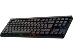 Logitech G G515 Lightspeed TKL Kabellose RGB Gaming Tastatur ohne Ziffernblock (Linear), Lightsync RGB, DEU (Qwertz), Schwarz