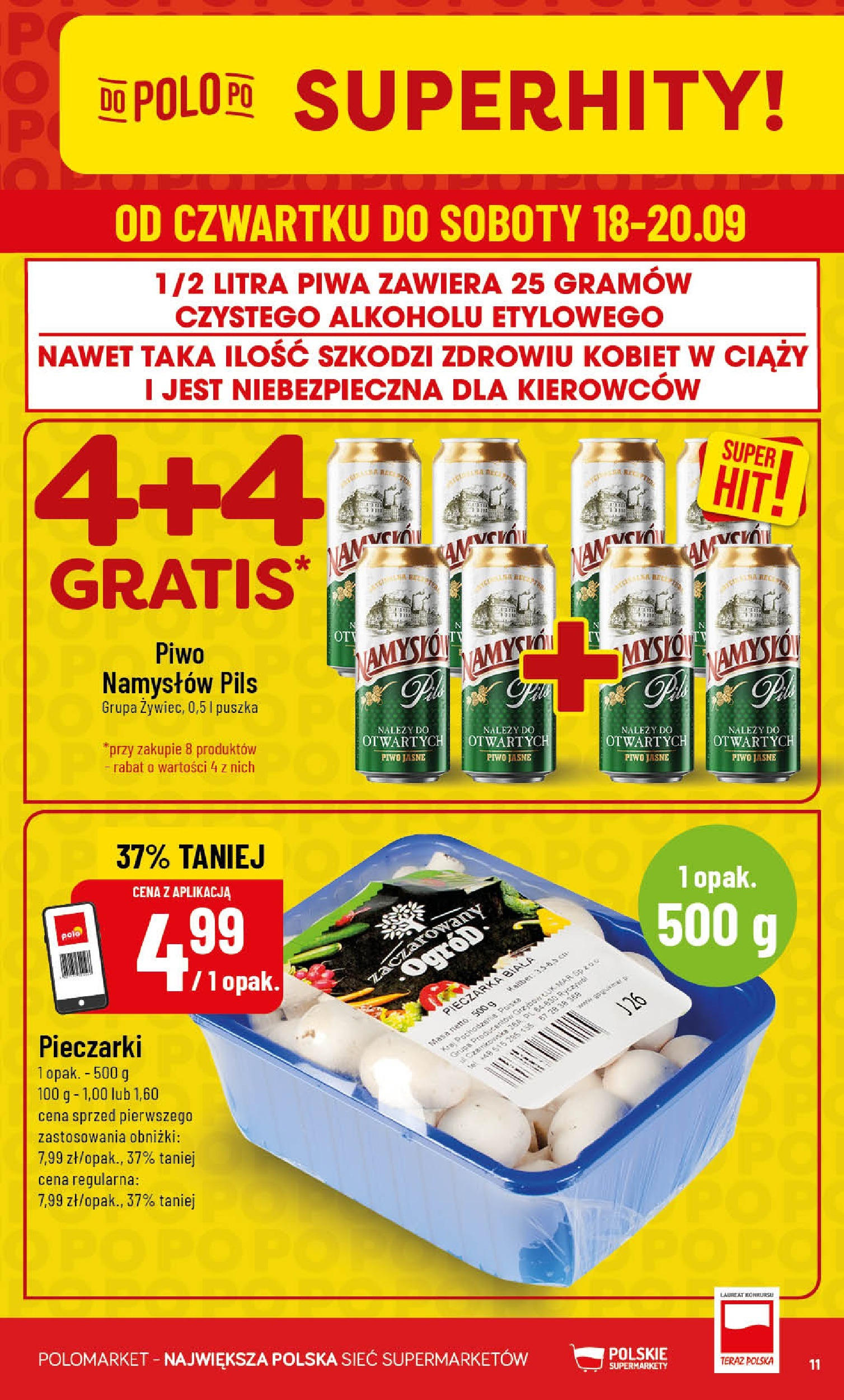 POLOmarket gazetka od jutra (16.09.2025) - Nowa PDF | Strona: 11