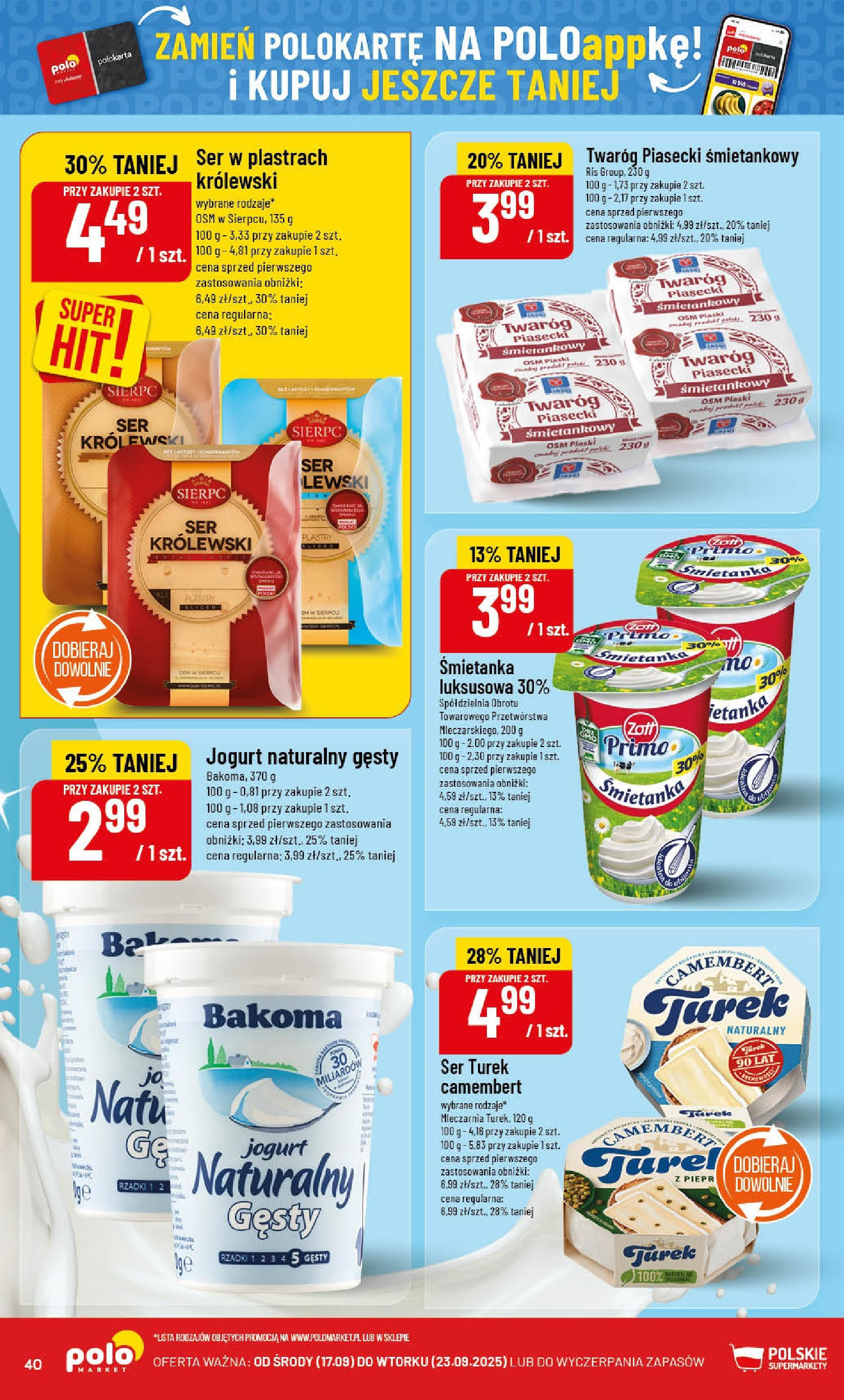 POLOmarket gazetka od jutra (16.09.2025) - Nowa PDF | Strona: 40