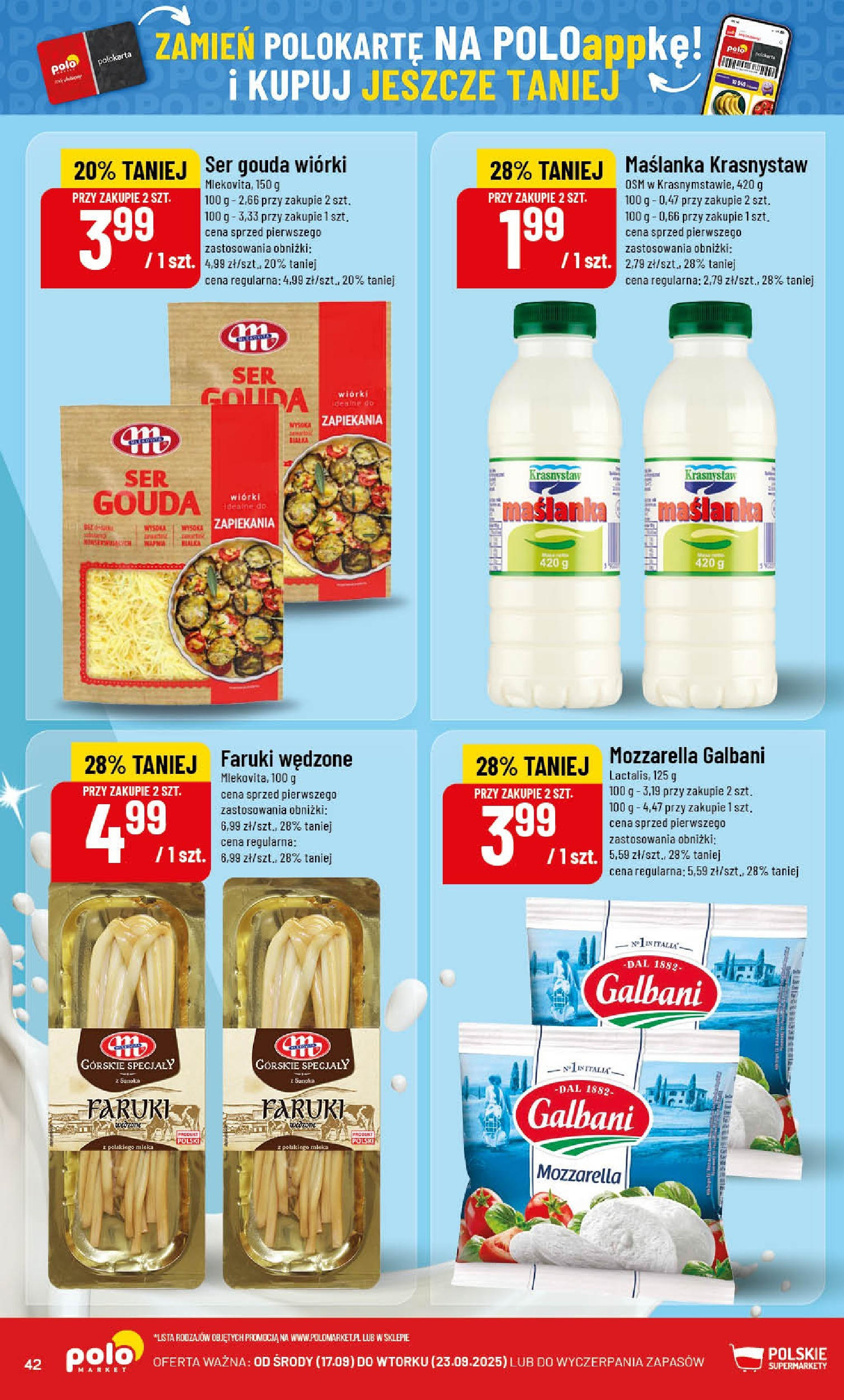POLOmarket gazetka od jutra (16.09.2025) - Nowa PDF | Strona: 42