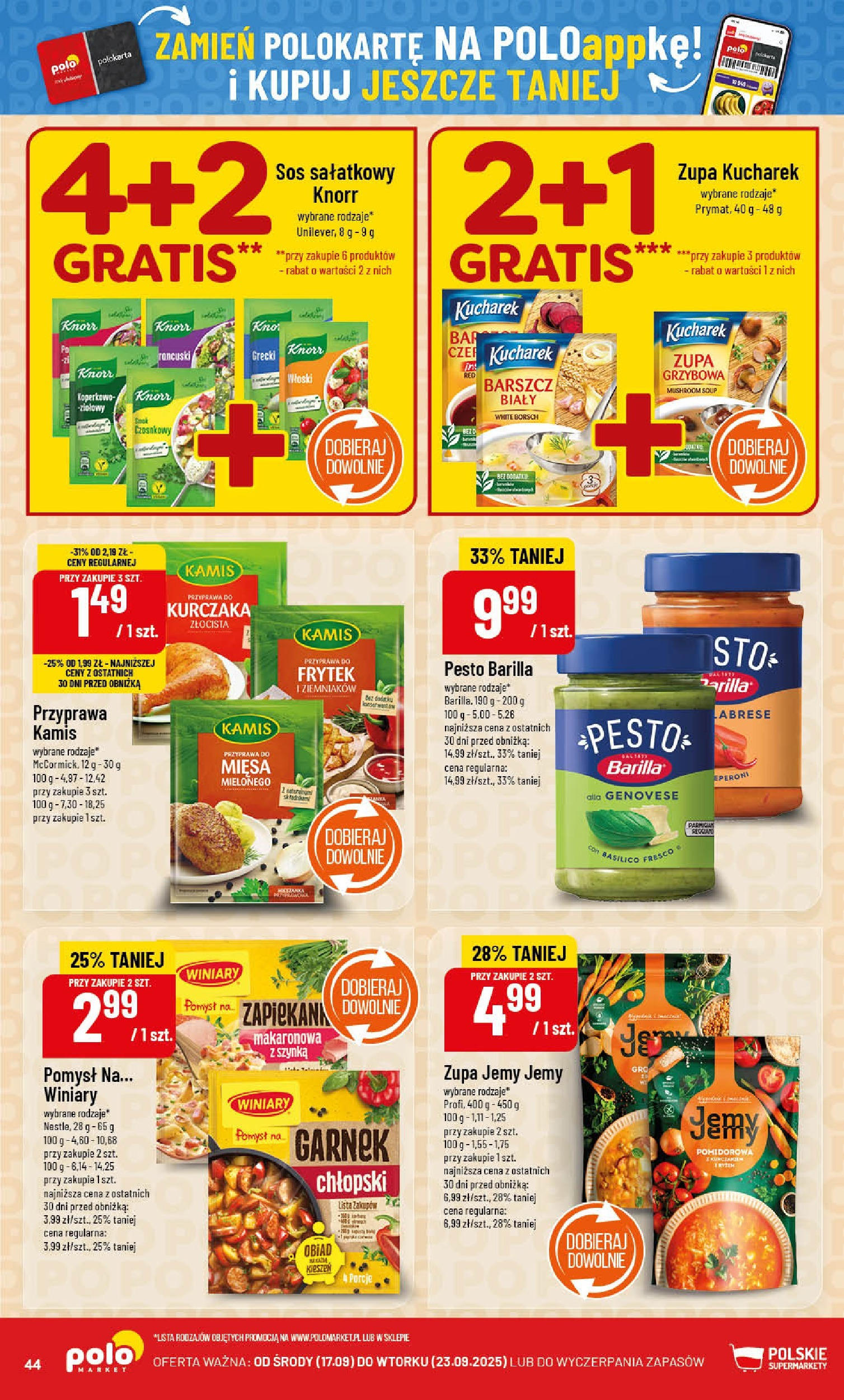 POLOmarket gazetka od jutra (16.09.2025) - Nowa PDF | Strona: 44
