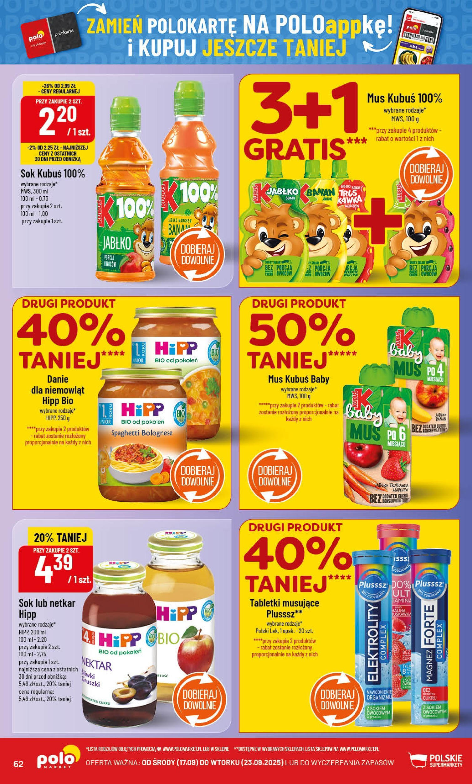 POLOmarket gazetka od jutra (16.09.2025) - Nowa PDF | Strona: 62