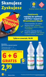 OFERTA WAŻNA 18.09 do 20.09