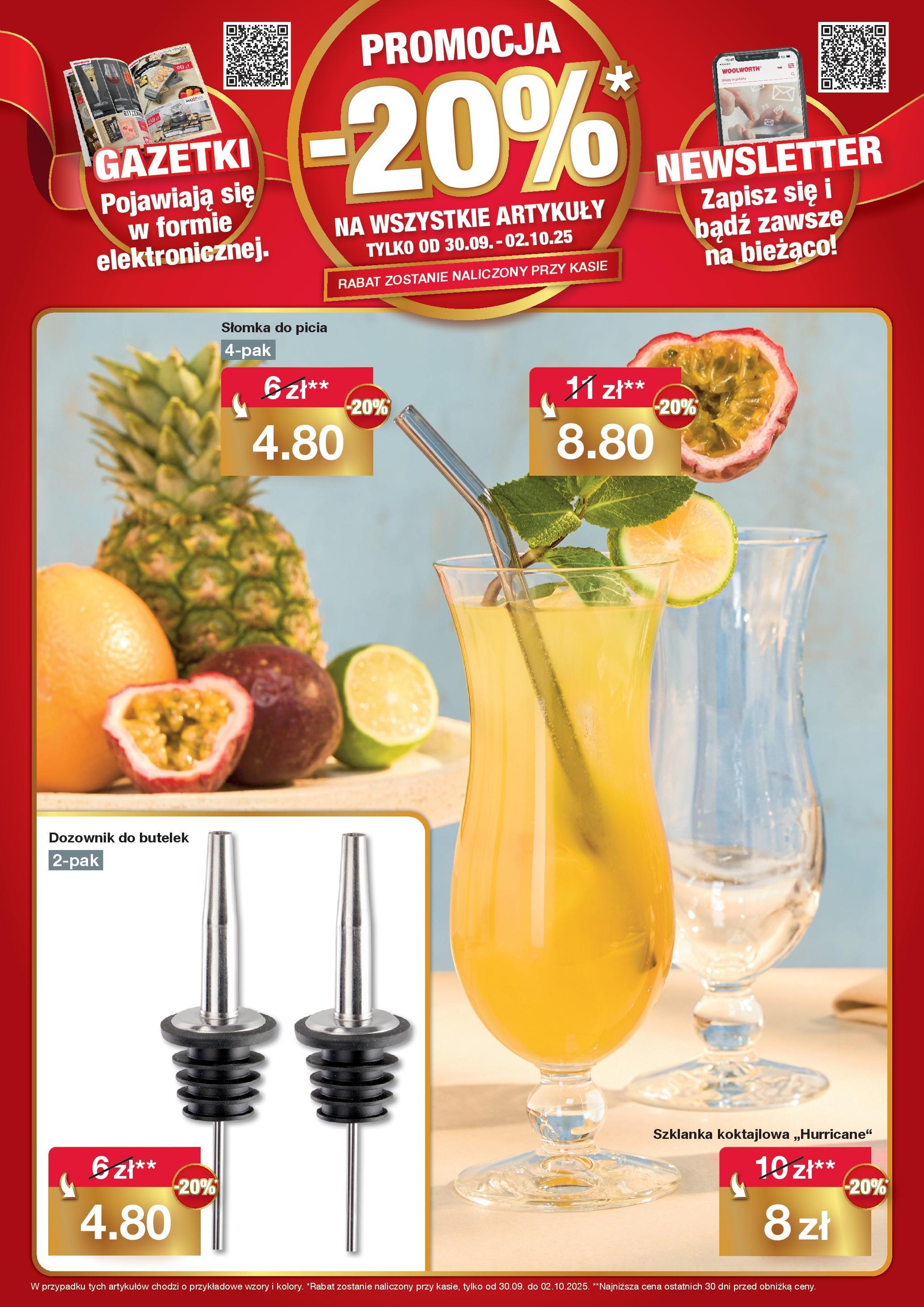Woolworth Gazetka - Już w Ciechanowie od (30.09.2025 - 02.10.2025) | Strona: 8 | Produkty: Szklanka