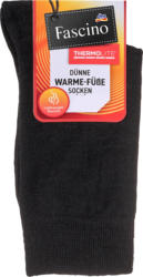Fascino Socken mit Wollanteil Thermolite® schwarz Gr. 43-46