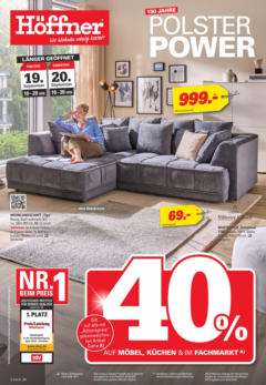 Höffner - Höffner: Möbelangebote ab 16.09.2025 gültig