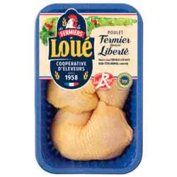 Cuisses de Poulet Fermier Lou&eacute; Label Rouge