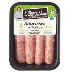 Saucisses de Toulouse 4x125g