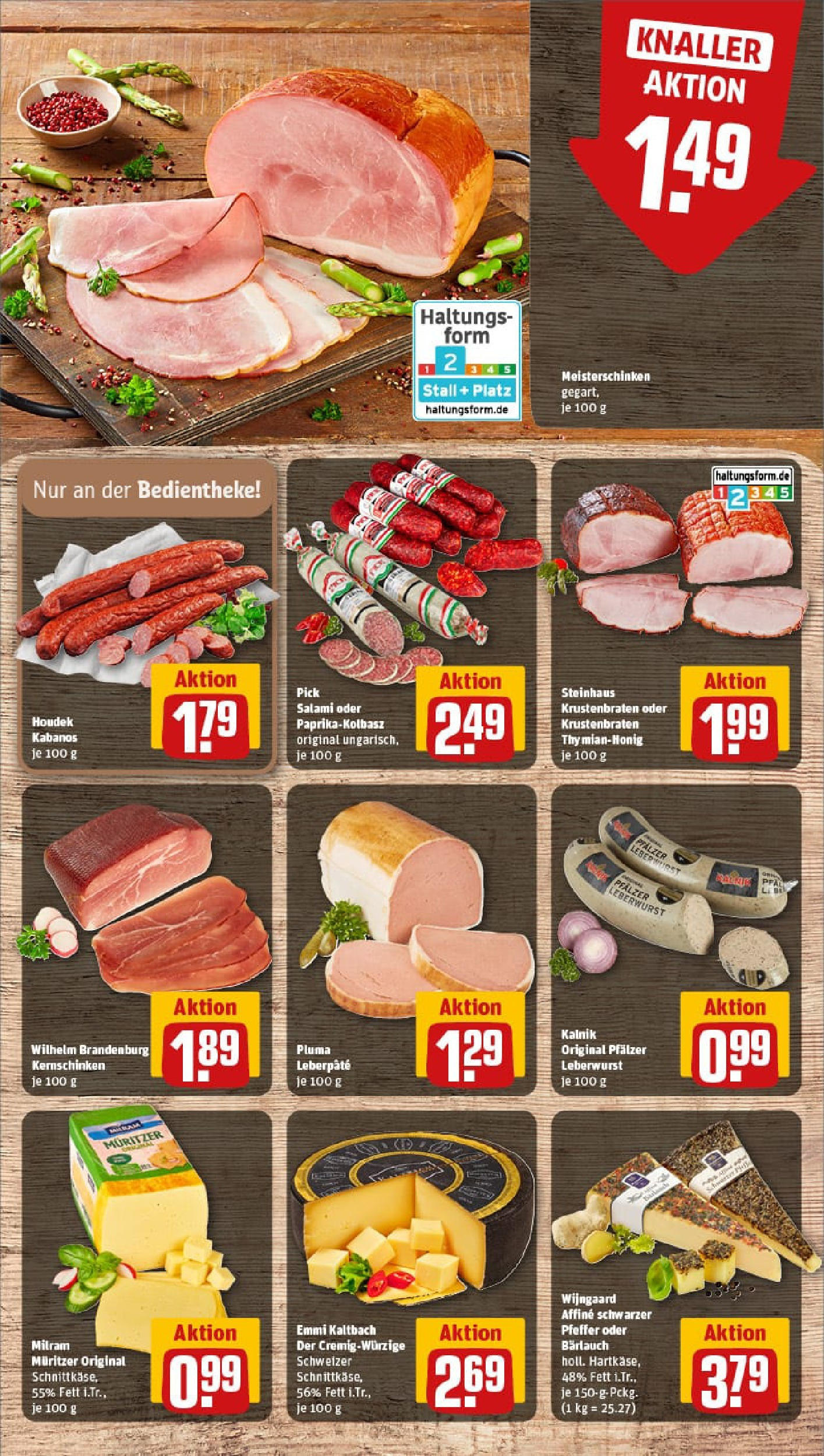 REWE Prospekt ab 21.09.2025 zum Blättern » Angebote | Seite: 13 | Produkte: Krustenbraten, Milram, Pfeffer, Salami REWE Prospekt ab 21.09.2025 zum Blättern » Angebote | Seite: 13 | Produkte: Krustenbraten, Milram, Pfeffer, Salami
