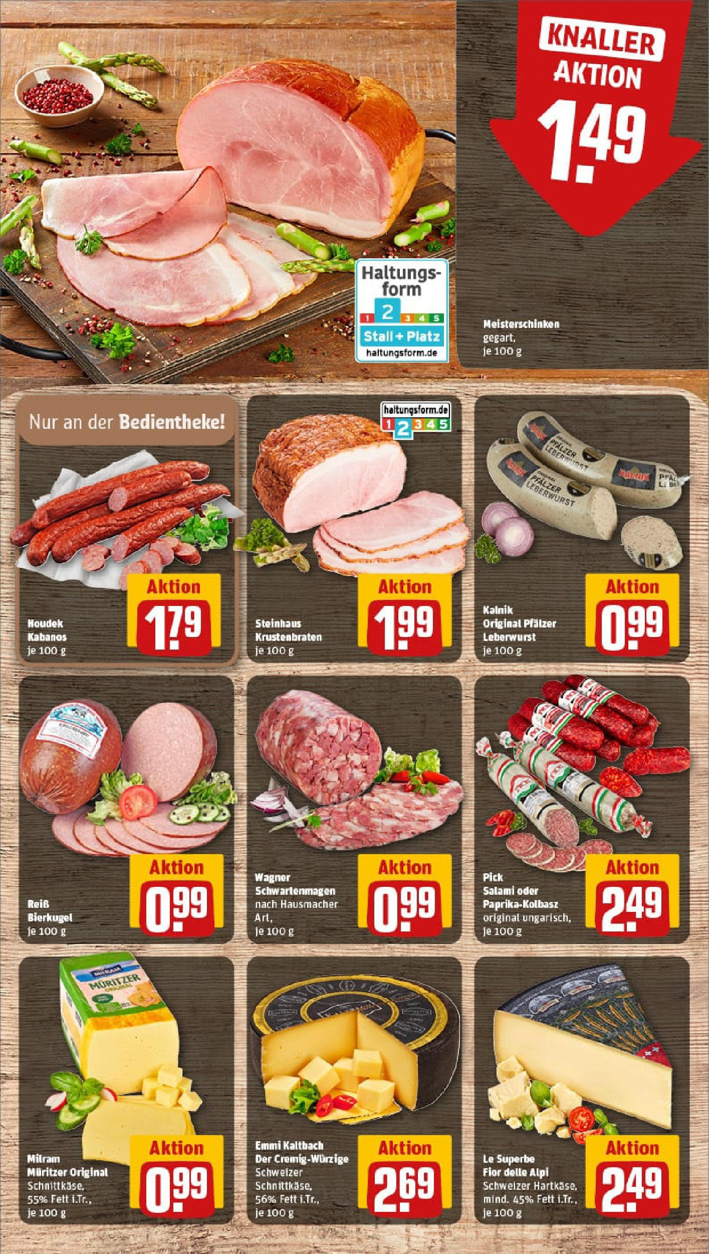 REWE Prospekt ab 21.09.2025 zum Blättern » Angebote | Seite: 13 | Produkte: Krustenbraten, Salami REWE Prospekt ab 21.09.2025 zum Blättern » Angebote | Seite: 13 | Produkte: Krustenbraten, Salami