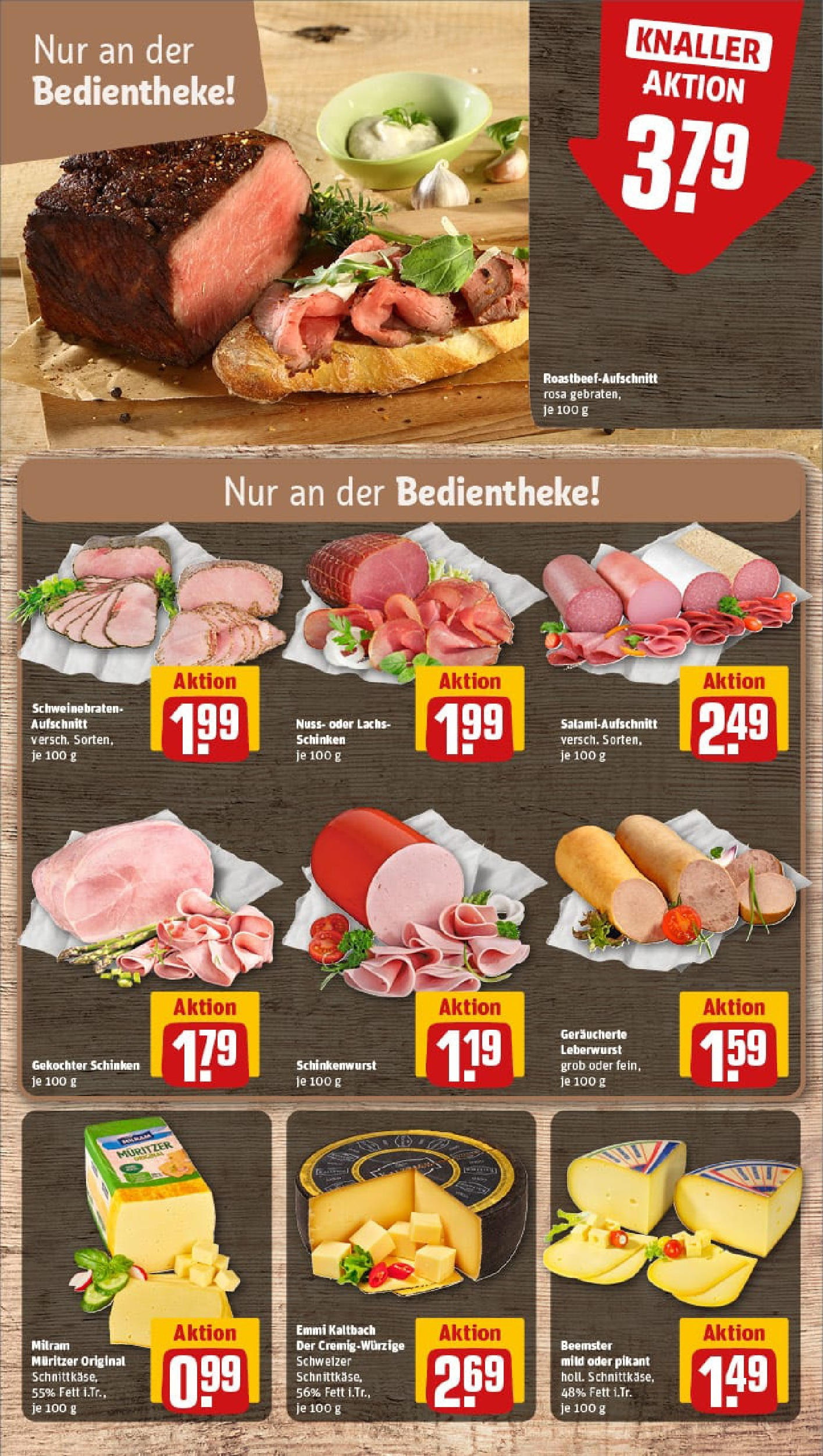 REWE Prospekt ab 21.09.2025 zum Blättern » Angebote | Seite: 13 | Produkte: Lachs, Milram, Schinken