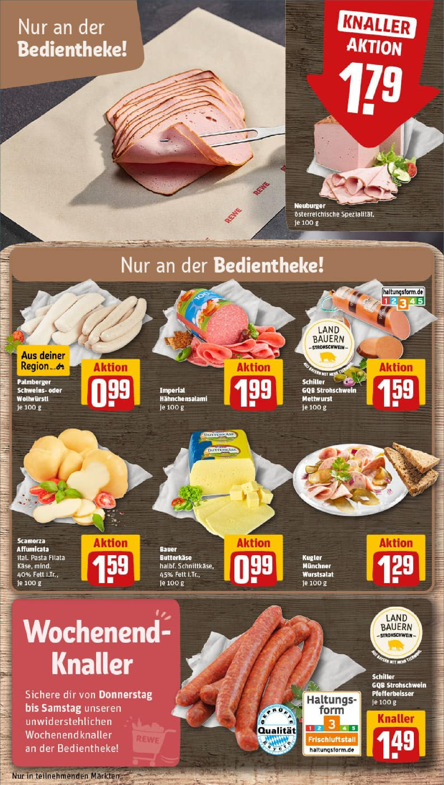 REWE Prospekt ab 21.09.2025 zum Blättern » Angebote | Seite: 15 | Produkte: Pasta, Salami REWE Prospekt ab 21.09.2025 zum Blättern » Angebote | Seite: 15 | Produkte: Pasta, Salami