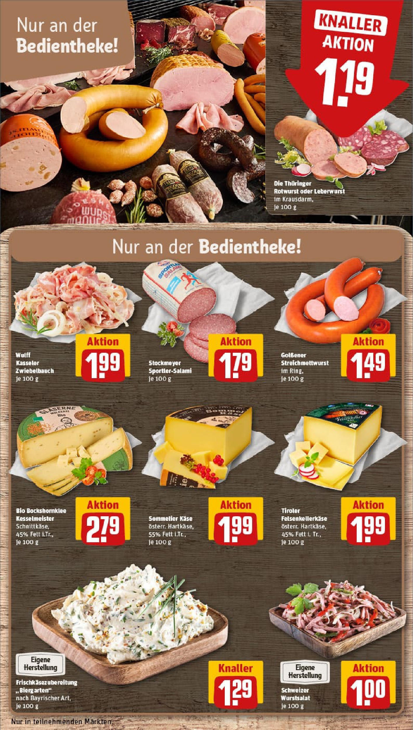 REWE Prospekt ab 21.09.2025 zum Blättern » Angebote | Seite: 15 | Produkte: Käse, Wurst, Salami REWE Prospekt ab 21.09.2025 zum Blättern » Angebote | Seite: 15 | Produkte: Käse, Wurst, Salami