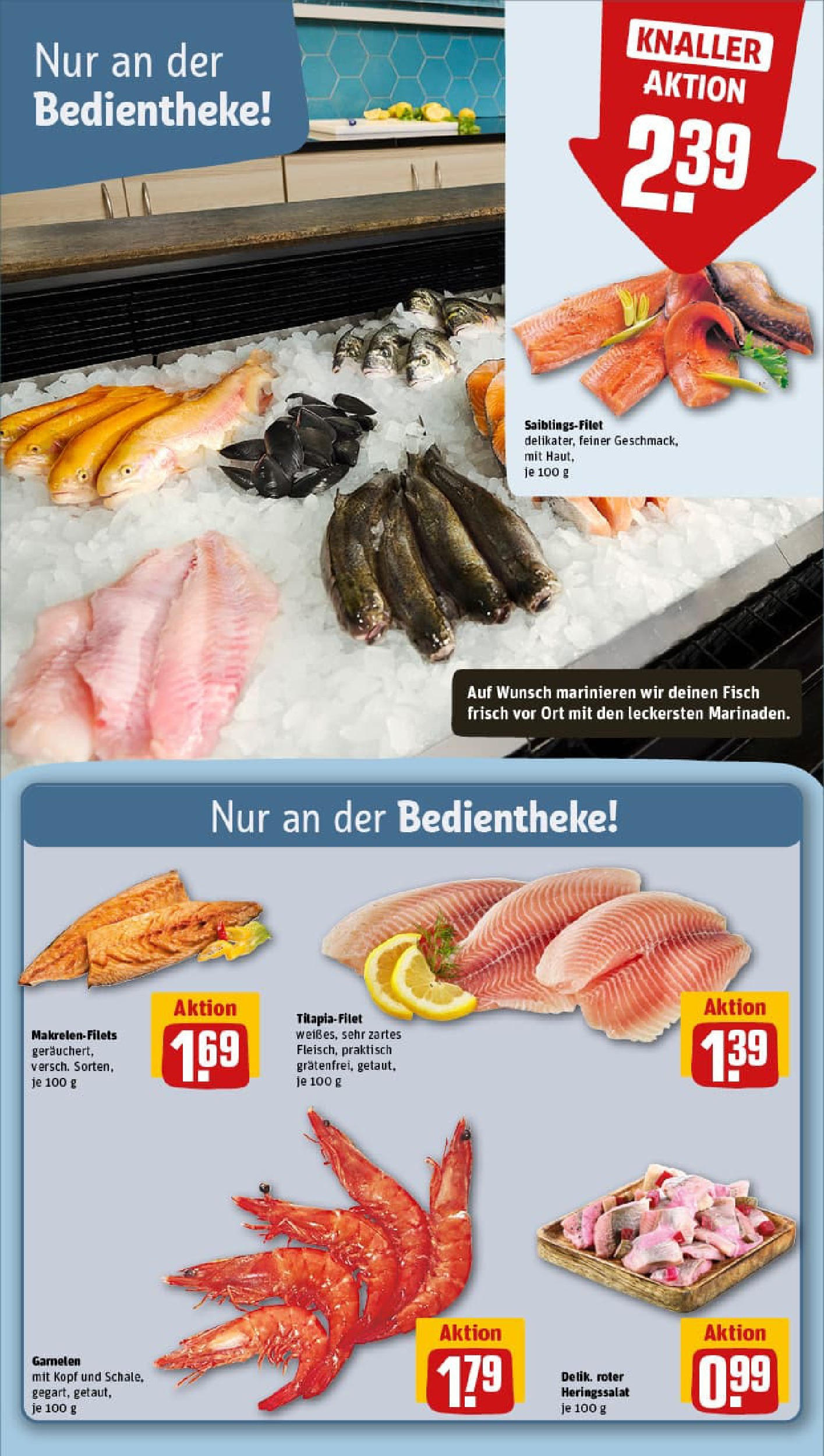 REWE Prospekt ab 21.09.2025 zum Blättern » Angebote | Seite: 27 | Produkte: Garnelen, Fisch, Salat REWE Prospekt ab 21.09.2025 zum Blättern » Angebote | Seite: 27 | Produkte: Garnelen, Fisch, Salat