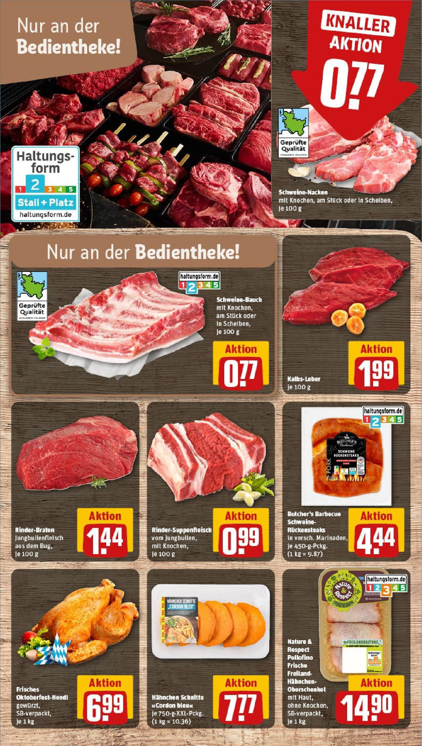 REWE Prospekt ab 21.09.2025 zum Blättern » Angebote | Seite: 12 | Produkte: Rinderbraten, Hahnchen, Schweinenacken, Kalbsleber REWE Prospekt ab 21.09.2025 zum Blättern » Angebote | Seite: 12 | Produkte: Rinderbraten, Hahnchen, Schweinenacken, Kalbsleber
